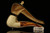 Autograph Series Carved Billiard Block Meerschaum Pipe with case M1384