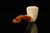 Lattice Dublin Block Meerschaum Pipe with fitted case M1385