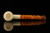 Lattice Dublin Block Meerschaum Pipe with fitted case M1385