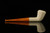 Paneled Self Sitter Block Meerschaum Pipe with fitted case M1450