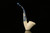 Cherrywood Block Meerschaum Pipe with fitted case M1452