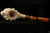 Cleopatra Hand Carved Block Meerschaum Smoking Pipe in a fitted CASE 4724 pipa