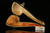 Zeus Skull Block Meerschaum Pipe with custom case M1467