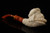 Sultan Block Meerschaum Pipe by I. Baglan with custom case 14779