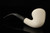 srv Premium - Acorn - Block Meerschaum Pipe with case 14811