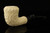srv Premium Deluxe Carved Meerschaum Pipe with fitted case 14843