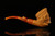 Zeus Skull Block Meerschaum Pipe with custom case M1613