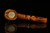 Zeus Skull Block Meerschaum Pipe with custom case M1613