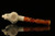 Horse Block Meerschaum Pipe with custom case M1614