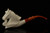 Horse Block Meerschaum Pipe with fitted case 14866