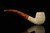 Lattice Bent Billiard Block Meerschaum Pipe with fitted case M1642