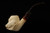 Jungle Block Meerschaum Pipe with fitted case 14635