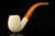 Bent Billiard Block Meerschaum Pipe with fitted case M1667