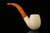Bent Billiard Block Meerschaum Pipe with fitted case M1667