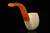 Bent Billiard Block Meerschaum Pipe with fitted case M1667