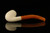 Bent Billiard Block Meerschaum Pipe with fitted case M1667