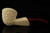 Deluxe Carved Dublin Meerschaum Pipe with fitted case 14892