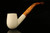 Bent Billiard Block Meerschaum Pipe with fitted case M1674