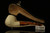 Autograph Series Carved Apple Meerschaum Pipe with fitted case M1689