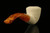 Deep Lattice Dublin Block Meerschaum Pipe with fitted case M1750