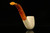 Bent Billiard Block Meerschaum Pipe with fitted case M1784