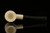 srv Premium - Lattice Poker - Block Meerschaum Pipe with case M1799