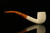 Lattice Bent Billiard Block Meerschaum Pipe with fitted case M1861