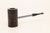 Nording Compass Brown Rustic MacArthur Dual Stem Briar Smoking Pipe with pouch