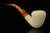 Lattice Acorn Block Meerschaum Pipe with fitted case M1722r
