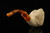 srv - Hercules Block Meerschaum Pipe with fitted case 15121