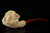 srv - Jungle in Claw Block Meerschaum Pipe with custom case 15135