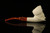 Skull with Berret Block Meerschaum Pipe with fitted case M2068