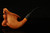 Scarf Dance Block Meerschaum Pipe by A. Karahan with fitted case 15143