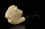 Bison Hand Carved Block Meerschaum Pipe with fitted case M2095
