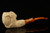 srv - Carved Eagle's Claw Block Meerschaum Pipe with custom case 15148