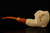 srv - Carved Eagle's Claw Block Meerschaum Pipe with custom case 15148