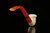 Calabash Churchwarden Block Meerschaum Pipe with fitted case M2107
