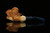 srv - Fumed Eagle's Claw Block Meerschaum Pipe with fitted case M2124