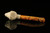 srv - Autograph Series Lion Block Meerschaum Pipe with fitted case M2125