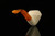 srv - Lattice Octagon Block Meerschaum Pipe with fitted case M2134