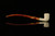 srv - Lattice Dublin Churchwarden Block Meerschaum Pipe with fitted case M2137