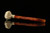 srv - Bacchus Churchwarden Dual Stem Meerschaum Pipe with fitted case M2160