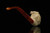 srv - Bacchus Churchwarden Dual Stem Meerschaum Pipe with fitted case M2160