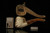 srv - Devil Skull Block Meerschaum Pipe with custom case M2179