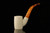 srv - Cherrywood Block Meerschaum Pipe with fitted case M2197