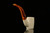 srv - Cherrywood Block Meerschaum Pipe with fitted case M2197