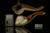srv - Floral Skull Block Meerschaum Pipe with custom case M2208