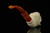 srv - Floral Skull Block Meerschaum Pipe with custom case M2208