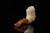 srv - Scottish Soldier Block Meerschaum Pipe with fitted case M2231