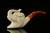 srv - Elephant Block Meerschaum Pipe with fitted case M2241